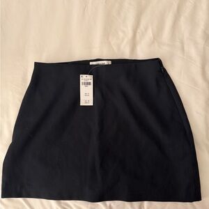 Abercrombie & Fitch Black Mini Skort